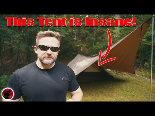 NEVER Seen ANYTHING Like It! This Japanese Tent is Wild! - Snow Peak Hexa Ease 1 Review