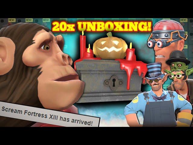 TF2: Scream Fortress 2021! (20x Case Unboxing)