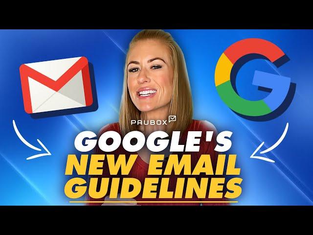 How to comply with Google's new email sender guidelines?