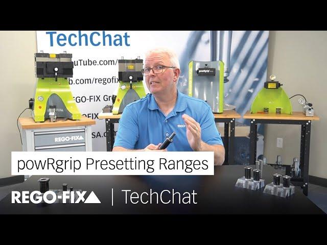 TechChat - powRgrip Presetting Ranges