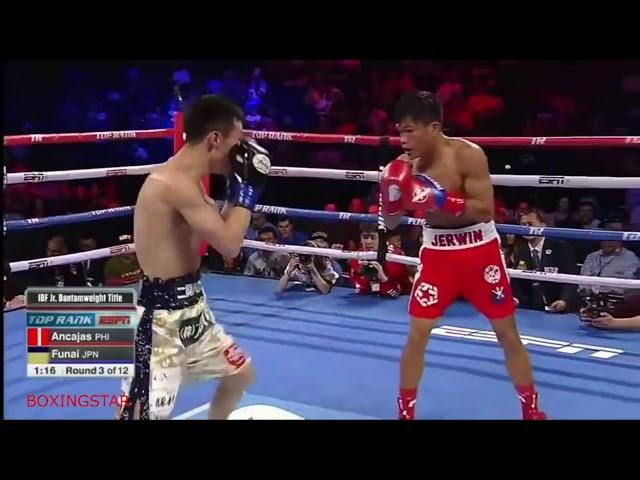 Jerwin Ancajas Vs. Ryuichi Funai Full Fight!