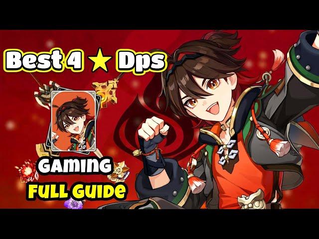 GAMING Full GUIDE! Best Gaming Build - Artifacts , Weapons & Teams | Genshin Impact