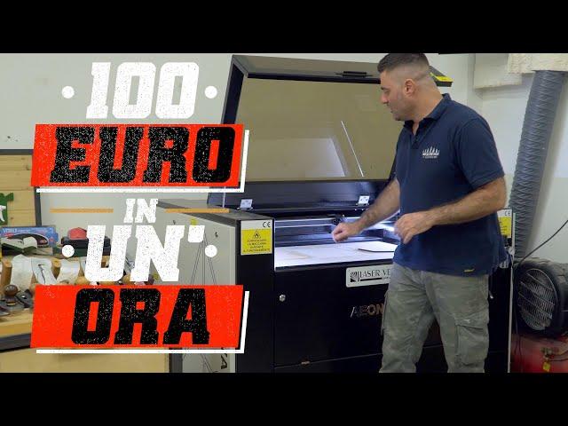 Guadagna 100 euro l’ora realizzando incisioni laser - Aeon Nova 10 Elite Laser Veronese