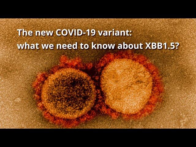 The new COVID-19 variant: what we need to know about XBB1.5?