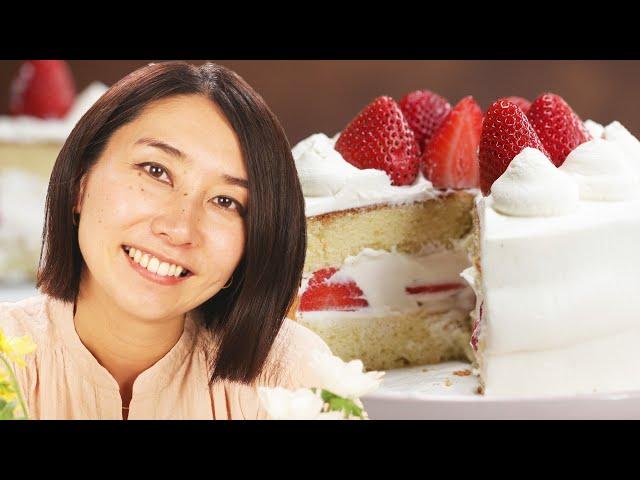 How Rie Makes A Strawberry Shortcake • Tasty