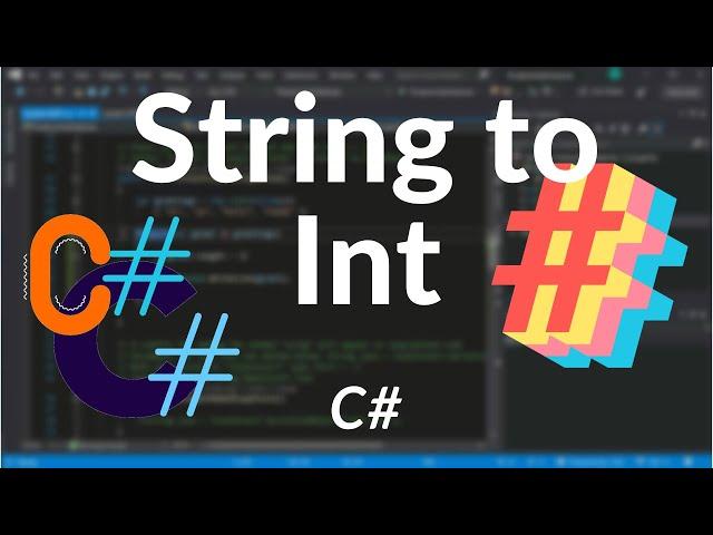 Convert String to Int in C# Как Преобразовать string в int