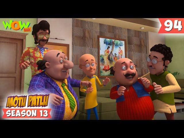 Locust Attack | S13 | 94 | Motu Patlu New | Cartoons For Kids | #spot