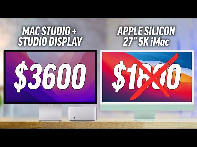 Mac Studio: 5 Reasons it KILLED the 27” iMac! (New Leaks)