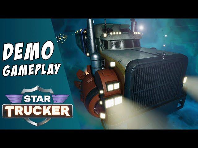Space Trucking Simulator with interesting maintenance mechanics! - Star Trucker Demo