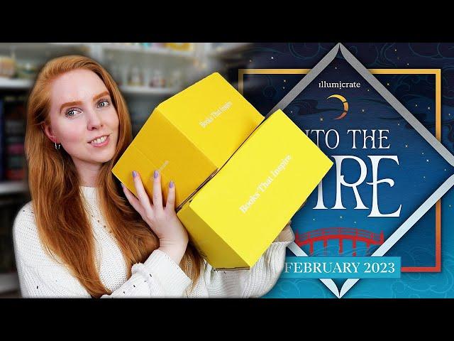 Into the Fire and Winternight Unboxing!  | Illumicrate February 2023