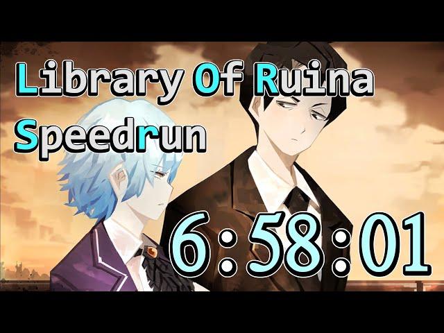 【Library Of Ruina】True Ending Speedrun - 6:58:01【真エンドRTA】