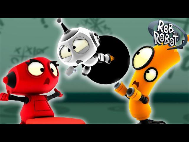 What is a Black Hole in Space?  Find out with Rob The Robot!  | Preschool Learning for Kids