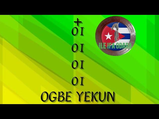 OGBE YEKUN.PARA HACER MAL NO HAY HOMBRE PEQUEÑO.#ifa #oraculodeifa #oddundeifa #ogbeyekun