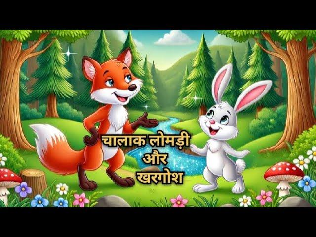 चालाक लोमड़ी और खरगोस full hindi video