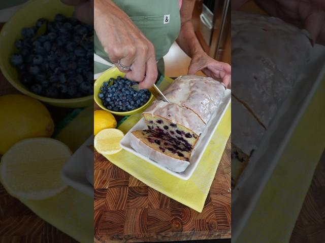 Blueberry Week | Ep. 3; Blueberry Iced Lemon Loaf