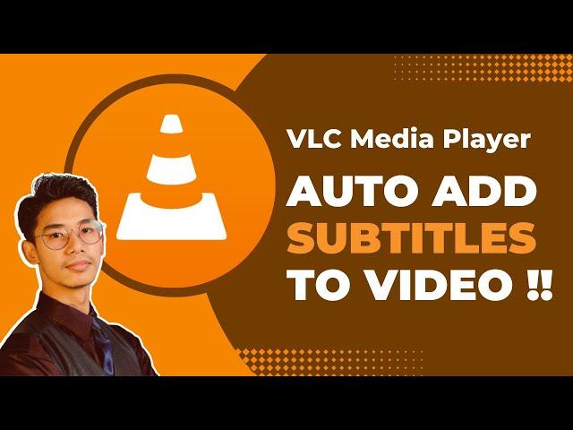 Permanently Add Subtitles To a Video using VLC Media Player