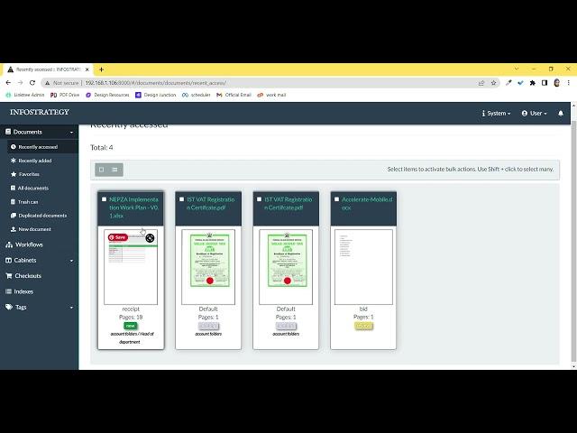 ELECTRONIC DOCUMENT MANAGEMENT SYSTEM (EDMS)