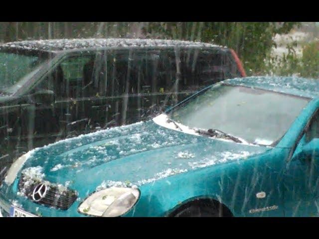 Hailstorm Lappeenranta Finland 2019-07-01