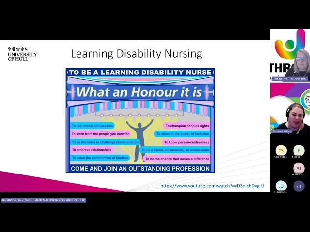 Spotlight on Learning Disability Nursing and wider careers webinar - 5th December 2023