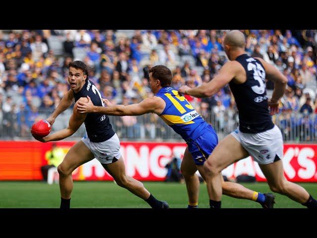 Lachie Cowan - AFL 2024 Round 23 Highlights - Carlton @ West Coast Eagles