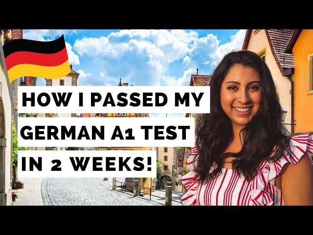 How I Passed the A1 German Exam in 2 Weeks: German A1 Exam Preparation & Study Tips