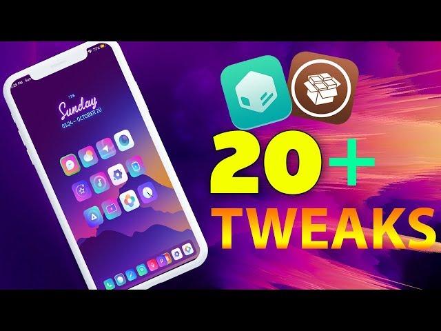 TOP 20+ Best IOS 12 / 12.4 TWEAKS ON MY IPHONE