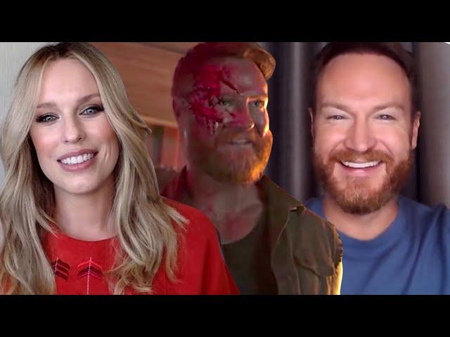 Mortal Kombat: Josh Lawson and Jessica McNamee Talk FATALITIES!