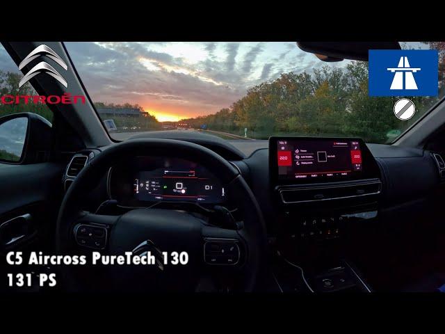 2024 Citroen C5 Aircross PureTech 130 131 PS NIGHTPOV DRIVE TOPSPEED FRANKFURT (60 FPS)