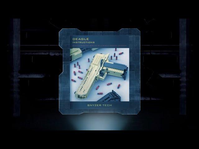 LEGO Desert Eagle [Instructions for sale] + Call of Duty Modern Warfare 2 Gameplay