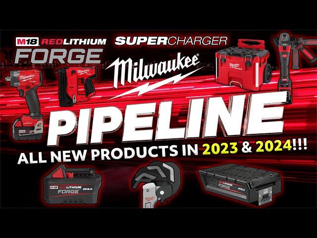 NEW Milwaukee Tools From Pipeline! New Tools for 2023 & 2024