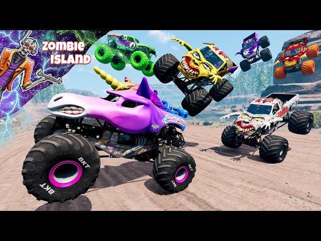 Monster Jam Adventures Compilation | Monster Truck Rescue | Griff's Garage