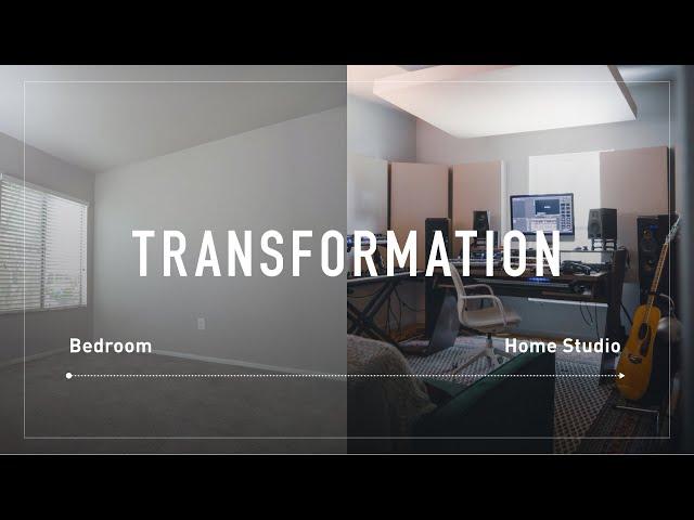 TRANSFORM Your Bedroom Into A Studio In 2024 | ADAM Audio & Music City Acoustics