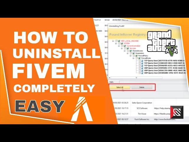 How to Easy Uninstall Fivem Completely || Tutorial Fivem 2021