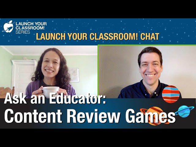 Ask an Educator: Content Review Games