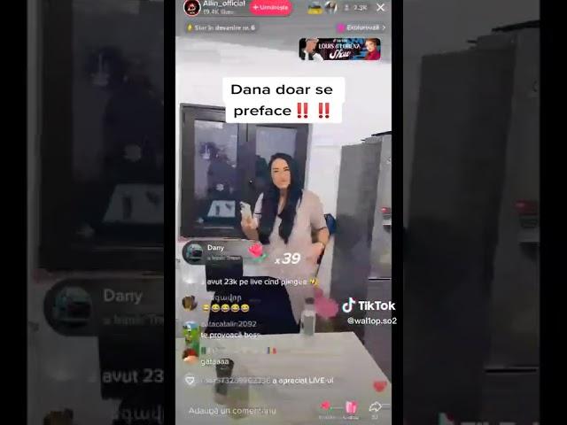 Ceartă intre Dana și Alin (Tiktok)