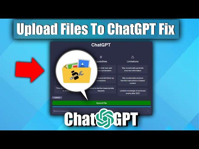 Upload files to ChatGPT Tutorial | Submit Large Files into ChatGPT #openai #chatgpt