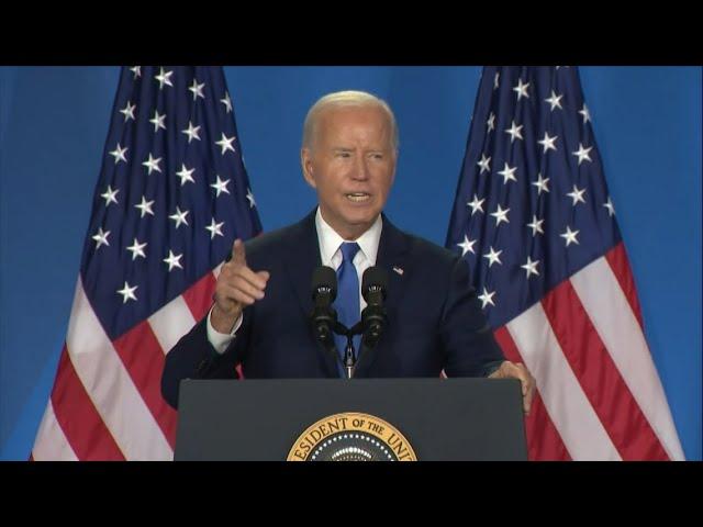 Joe Biden full press conference (July 11, 2024)