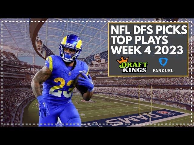 NFL DFS Picks: Week 4 2023 Main Slate - Top Picks for DraftKings & FanDuel