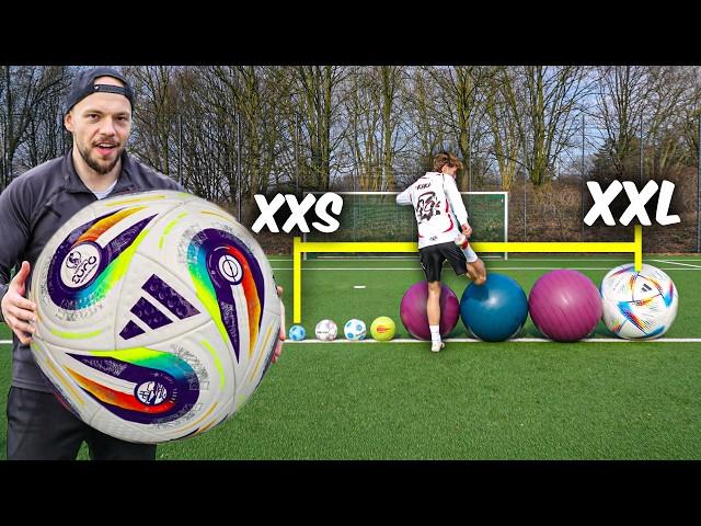 BEI JEDEM TRAUMTOR WIRD DER BALL GRÖßER! *Mini Ball - XXL Fußball*