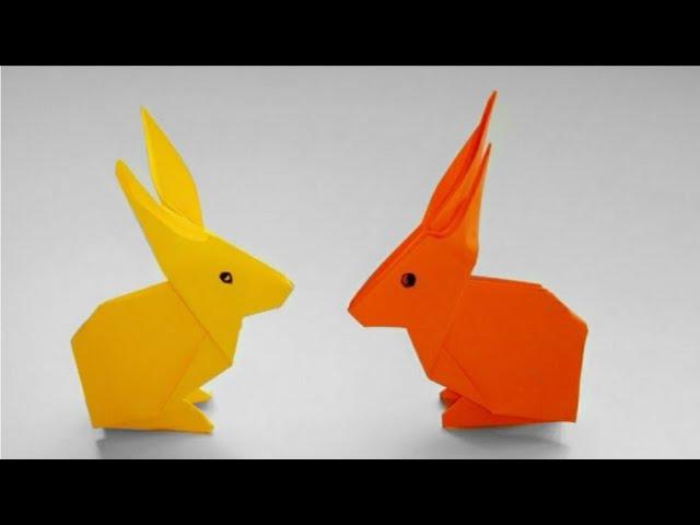 Origami  Kelinci - Cara Buat Kelinci Dari Kertas Origami