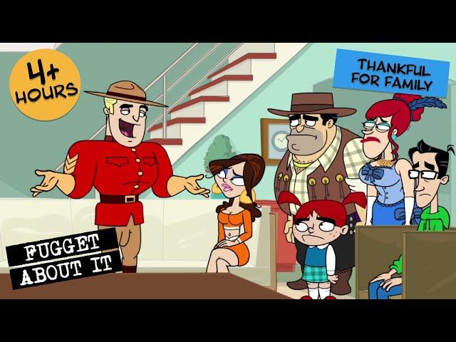 Thankful For Family  | Fugget About It | Adult Cartoon | Full Episodes | TV Show