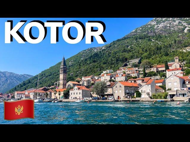 MUST SEE!! Kotor: Day Trip from Budva | Travel Vlog