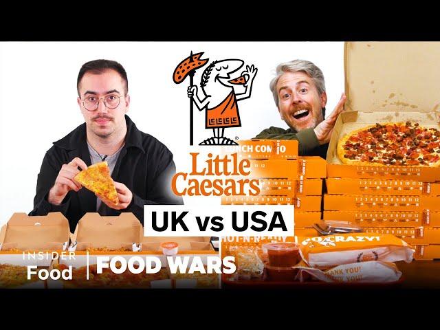 US vs UK Little Caesars | Food Wars | Insider Food