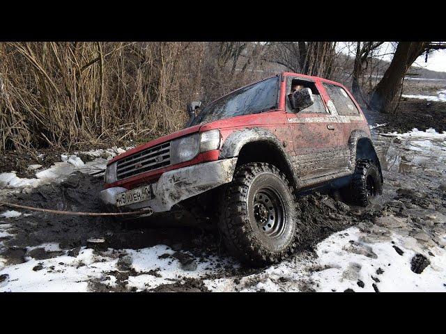 PAJERO off road ВЫЖИВАНИЕ устье