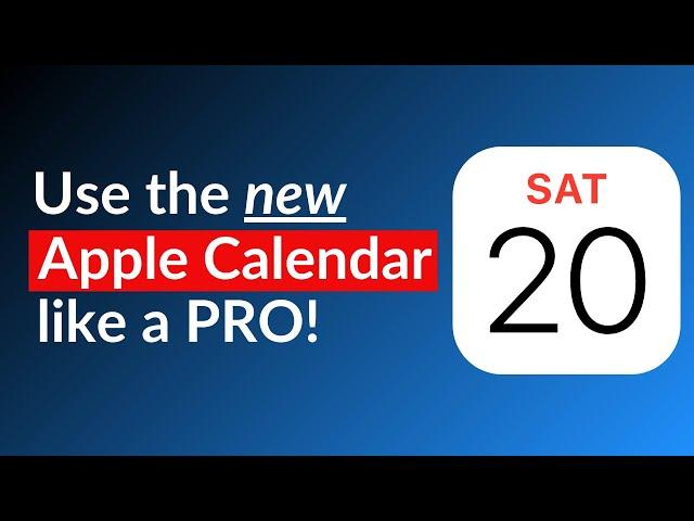 9 PRO Tips to Master the New Calendar App on iPhone!