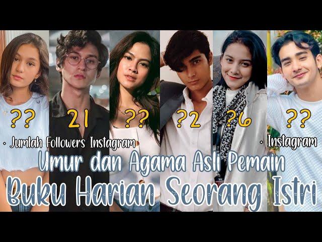 13 Biodata Lengkap Pemain BUKU HARIAN SEORANG ISTRI SCTV 