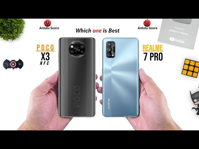 Poco X3 vs Realme 7 Pro || Full Comparison - Which one is Best?