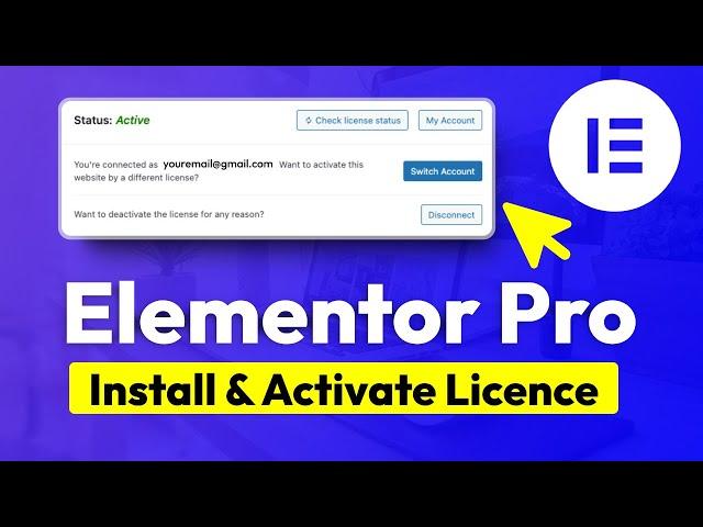 How to Install and Activate Elementor Pro Licence WordPress Plugin