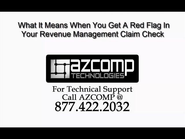 What It Means When You Get A Red Flag In Your Revenue Management Claim Check for Medisoft or Lytec