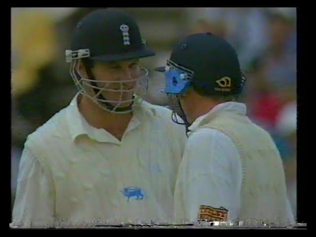 ENGLAND v SOUTH AFRICA TEXACO TROPHY ODI #1 EDGBASTON AUGUST 25 1994 GRAEME HICK MIKE ATHERTON